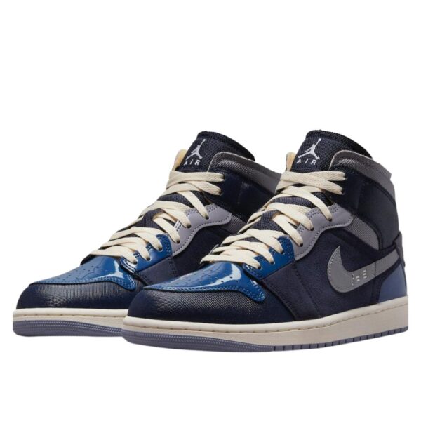 Air Jordan 1 Mid SE Craft Obsidian French
