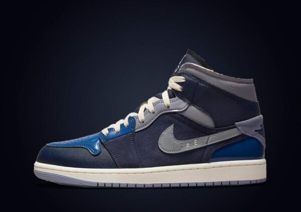 ⁦Air Jordan 1 Mid SE Craft Obsidian French⁩ – תמונה ⁦2⁩